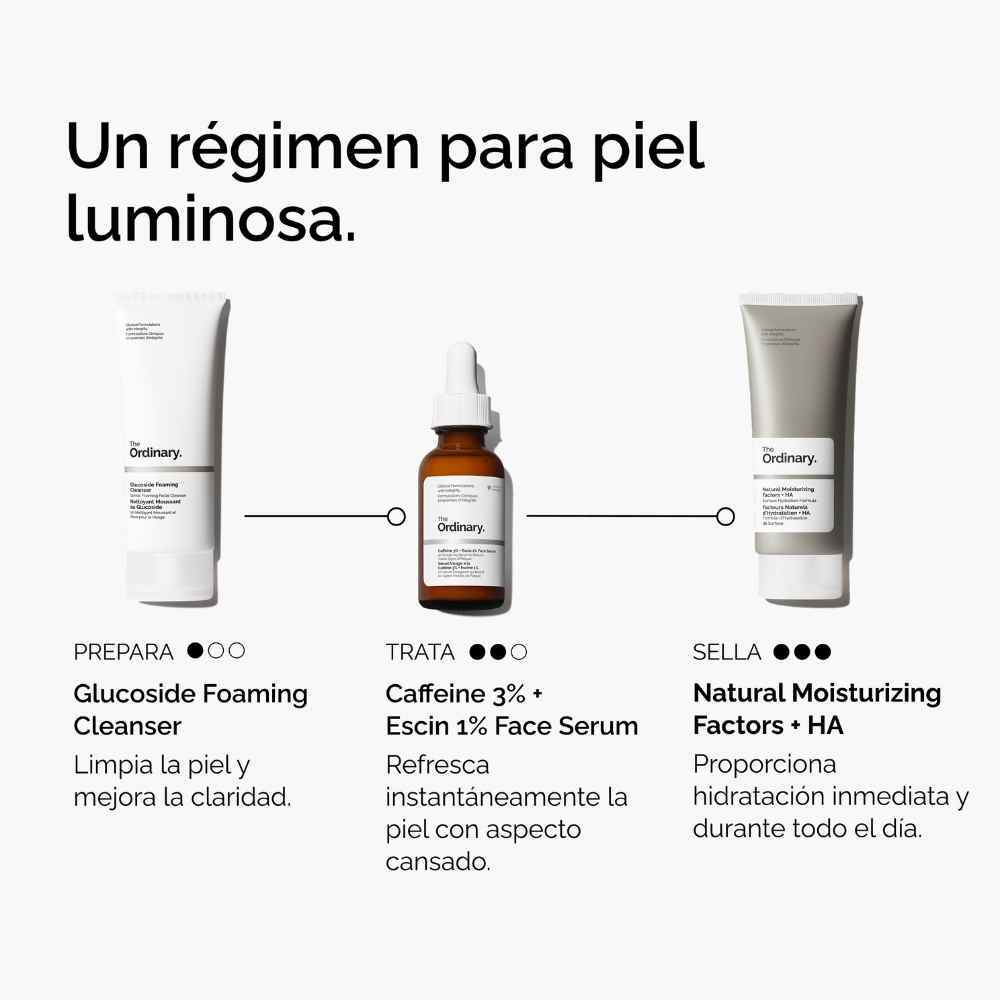 CAFFEINE SOLUTION 3% + ESCIN 1% FACE SERUM (SUERO PARA DESINFLAMAR EL ROSTRO)
